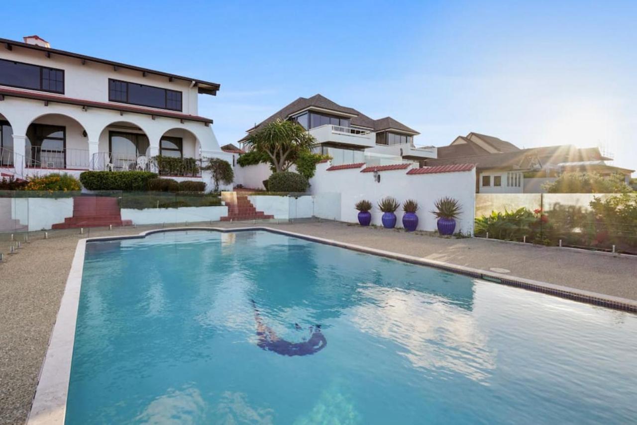 Magnificent Beachfront Mansion - Pool - Fireplace Auckland Eksteriør billede